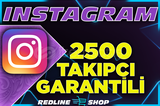 İnstagram 2500 Takipçi | Garantili