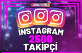 ⭐İnstagram 2500 Takipçi Garantili & Sorunsuz⭐