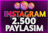 İnstagram 2.500 Türk Paylaşım - Keşfet