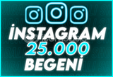 [INSTAGRAM] 25000 GERÇEK BEĞENİ