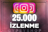  ⭐Instagram 25.000 Gerçek İzlenme Hızlı+Destek