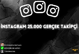 Instagram 25000 Gerçek Takipçi