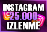 İnstagram | 25000 İzlenme + Garantili