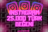 ⭐️INSTAGRAM 25.000 TÜRK BEĞENİ / EN UYGUN⭐️