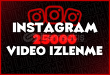 [Instagram] 25.000 Video İzlenme