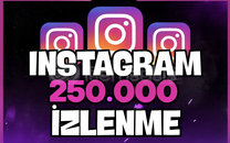 ⭐️ İNSTAGRAM 250.000 İZLENME ⭐️