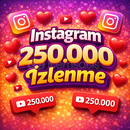 ⭐ İnstagram 250.000 İzlenme ⭐