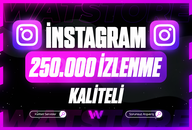✨İNSTAGRAM 250.000 İZLENME✨