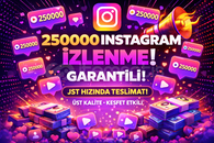 ✅ INSTAGRAM 250.000 İZLENME