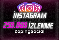 ⭐Instagram 250000 İzlenme | Garantili⭐