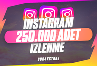 ⚡İnstagram⚡250.000 izlenme[KALİTELİ]