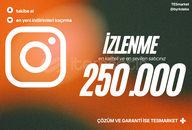 ⚡İNSTAGRAM | 250.000 İZLENME UCUZ