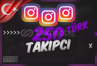 ⭐INSTAGRAM 250TÜRK TAKİPÇİ ⭐