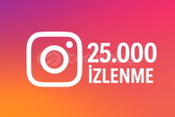 Instagram 25Bin TÜRK İzlenme