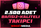 ⭐️INSTAGRAM 2.5K TAKİPÇİ + GARANTİ⭐️