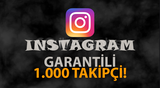 INSTAGRAM 30 GÜN GARANTİLİ 1.000 TAKİPÇİ