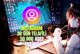 INSTAGRAM - 30 GÜN TELAFİLİ 50.000 TAKİPÇİ ⭐