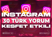 ⭐️INSTAGRAM 30 ÖZEL TÜRK YORUM / EN UYGUN⭐️