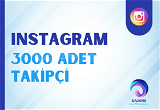 Instagram 3000 Adet Takipçi