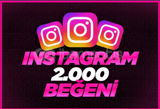 İNSTAGRAM 2.000 BEĞENİ HIZLI TESLİMAT