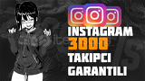 Instagram 3000 Gerçek Takipçi | Garantili