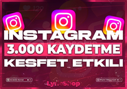 ⭐️INSTAGRAM 3.000 KAYDETME / EN UYGUN⭐️