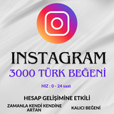 ⚡ INSTAGRAM 3000 TÜRK BEĞENİ ⚡ GARANTİLİ ⚡
