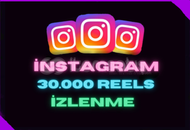 ⭐İNSTAGRAM +30.000 Reels İzlenme⭐