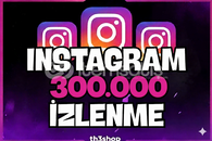 ⭐İNSTAGRAM 300.000 İZLENME - ANINDA TESLİM⭐