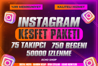 ⭐️INSTAGRAM 3X KEŞFET ETKİLİ PAKET⭐️
