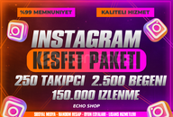⭐️INSTAGRAM 3X KEŞFET ETKİLİ PAKET ⭐️⭐️