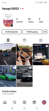 İnstagram 40 takipçi hesap
