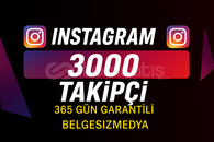 İnstagram 4000 Takipçi 365 Gün Garantili