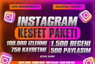 ⭐️ INSTAGRAM 4X KEŞFET ETKİLİ PAKET ⭐️