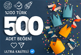 ⭐Instagram 500 Adet - %100 Türk Gerçek Beğeni