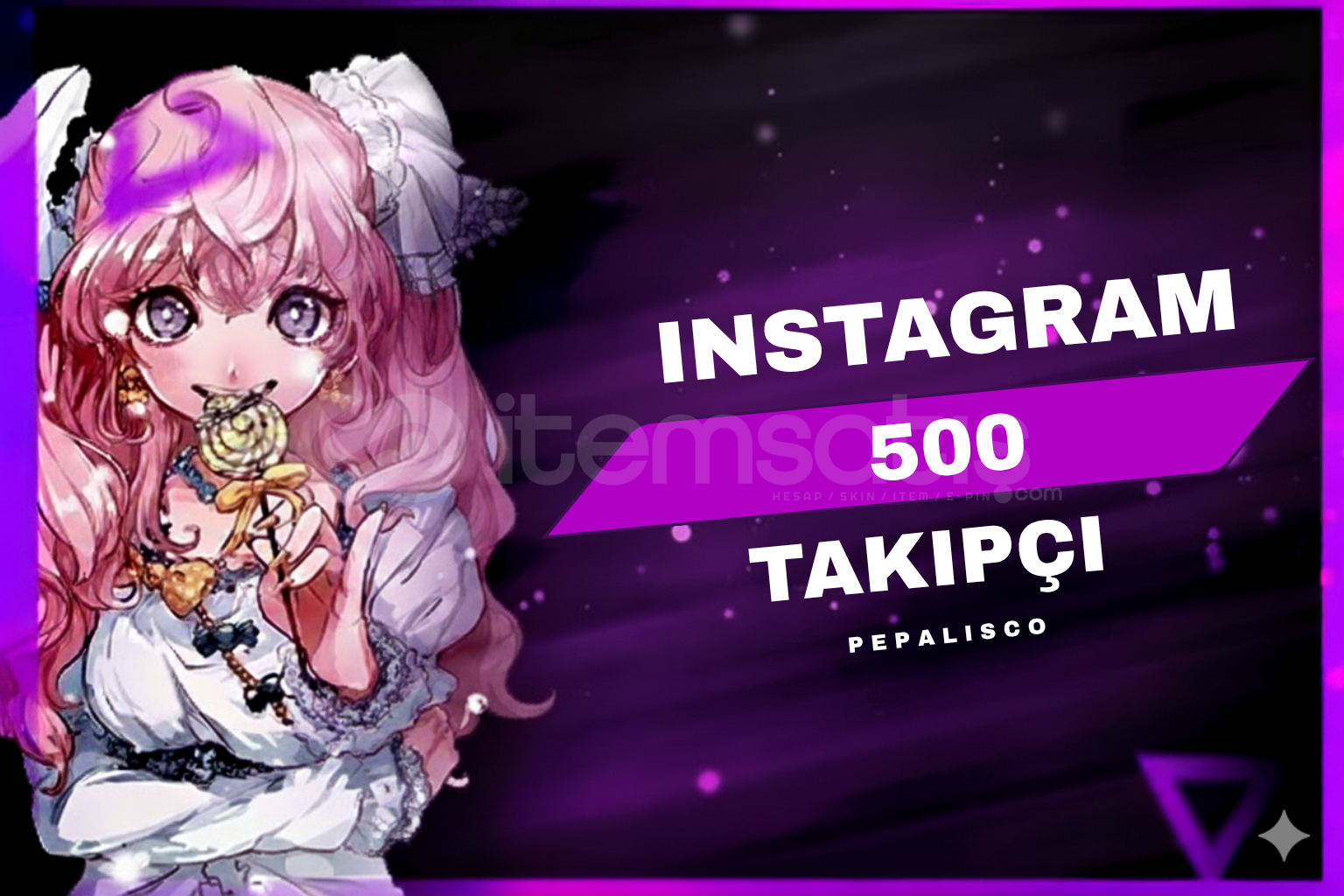 ✦INSTAGRAM - 500 Adet Takipçi! ✦INSTAGRAM - 500 Adet Takipçi!