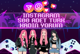 INSTAGRAM - 500 ADET TÜRK GERÇEK KADIN YORUM⭐