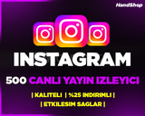 ⭐[GARANTİLİ] 500 INSTAGRAM CANLI YAYIN İZLEYİCİ