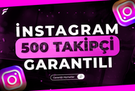 İNSTAGRAM 500 GERÇEK KALİTELİ TAKİPÇİ