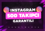 Instagram 500 Gerçek Takipçi