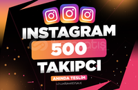 ⚡ÇALIŞIYOR⭐ 500 Gerçek Takipçi ⚡Instagram