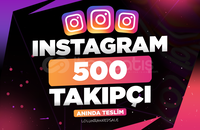 ⭐Instagram 500 Gerçek Takipçi / Garantili