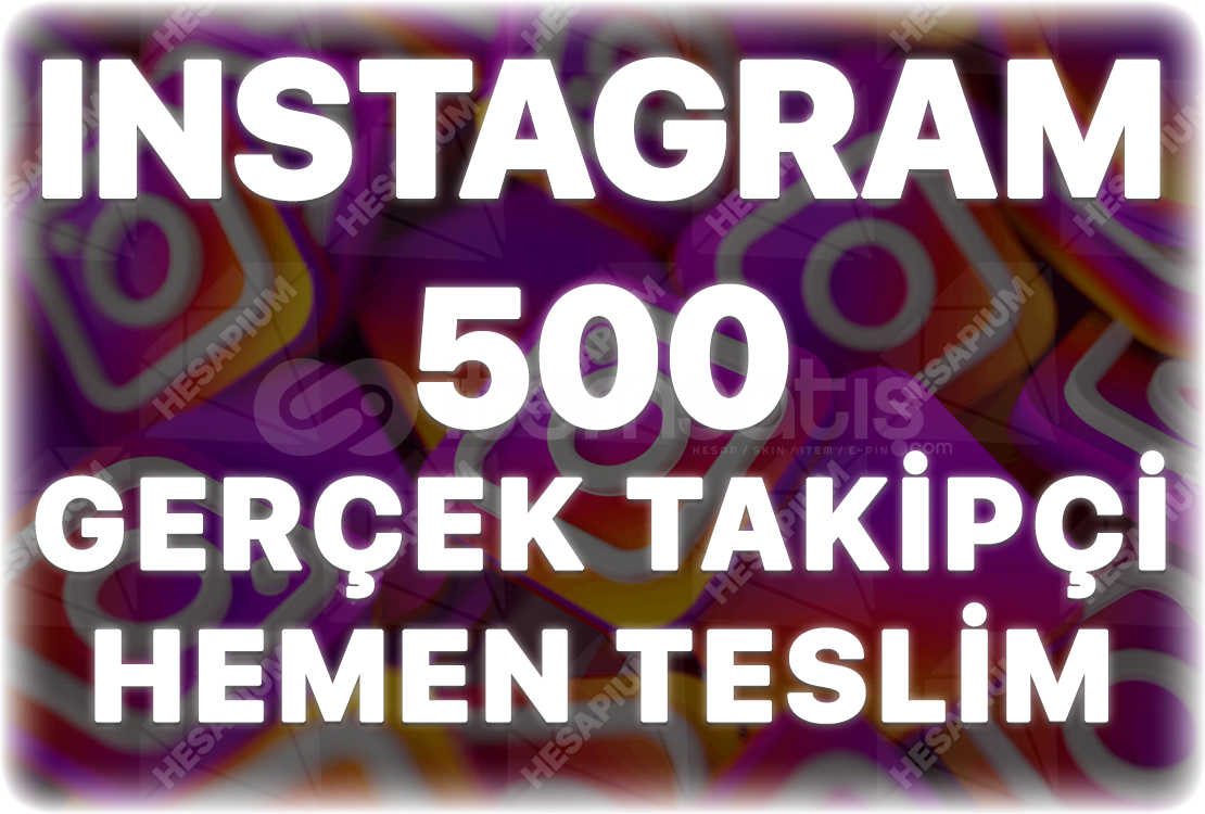 Instagram 500 Gerçek Takipçi - Keşfet Etkili Instagram 500 Gerçek Takipçi - Keşfet Etkili