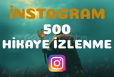 Instagram 500 Hikaye İzlenme (KARIŞIK)