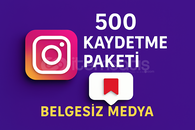 İnstagram 500 Kaydetme Hızlı teslimat