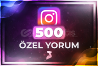 ⭐ İnstagram 500 Özel Yorum ⭐