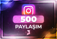 İnstagram 500 Paylaşım | Anında Başlar