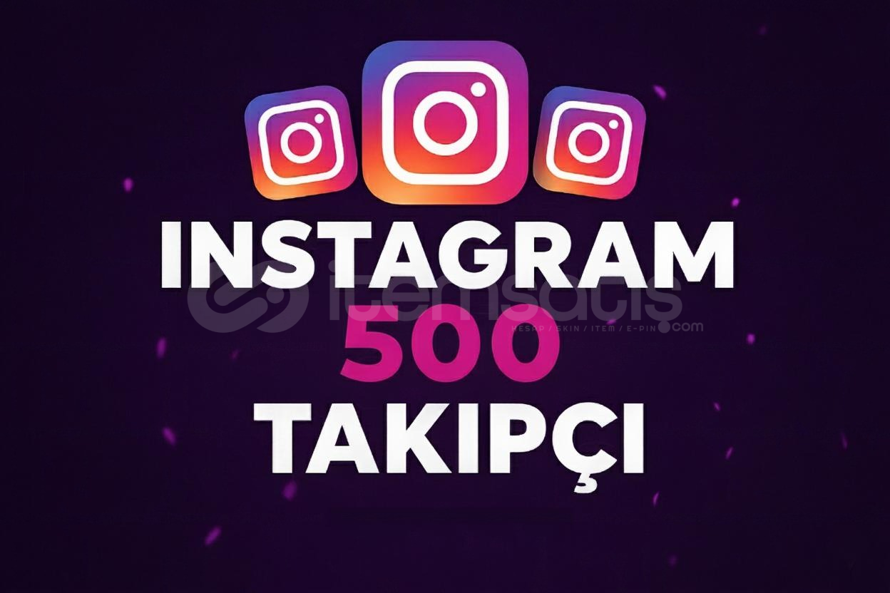 İNSTAGRAM 500 TAKİPÇİ + 250 HEDİYE İNSTAGRAM 500 TAKİPÇİ + 250 HEDİYE