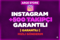 Instagram 500 Takipçi | 30 Gün Garantili |