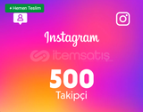 İNSTAGRAM 500 TAKİPÇİ ANINDA TESLİM!!!